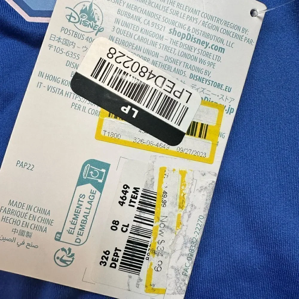 NWT Disney Calvin Klein Youth Girls Graphic Short Sleeve Tee Shirts - Size M/10